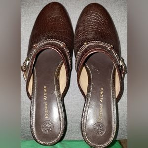 Etienne Aigner Mexx Mule Clogs 6.5